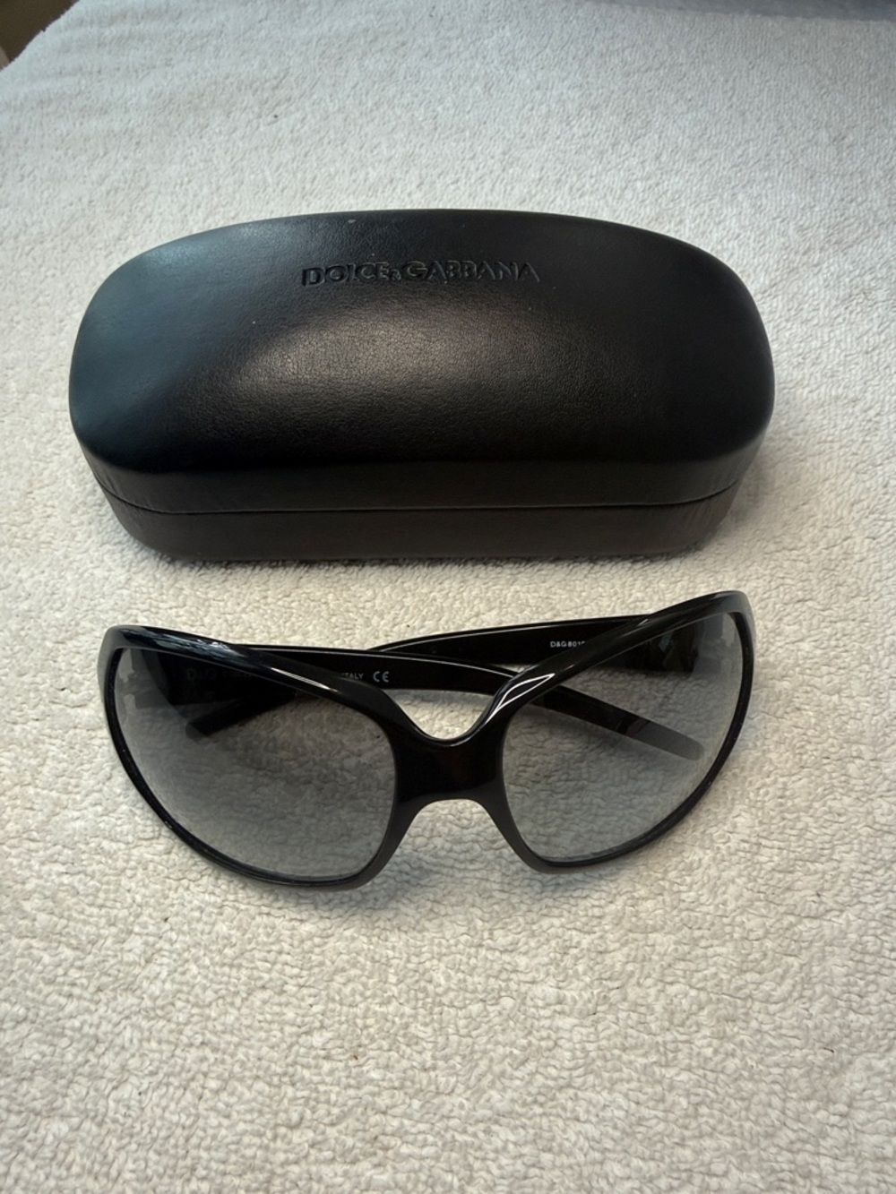 DOLCE & GABBANA D&G 8018 501/8G 63-17-125 Sunglasses made in Italy